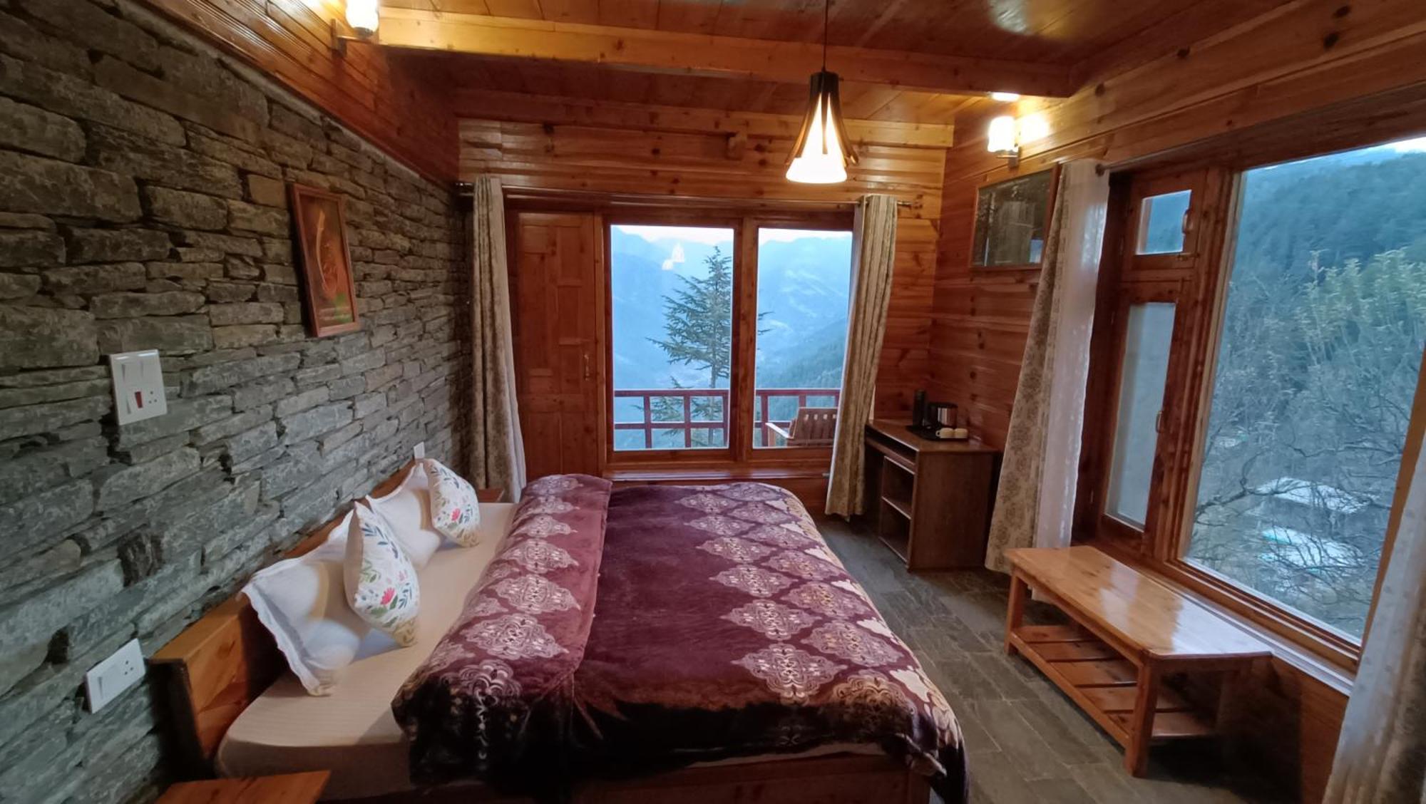 Ishan Log Huts-A Boutique Home Stay Banjār Exterior photo